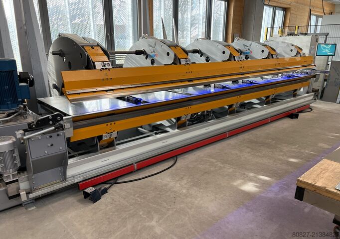 Double bending machine - long folding machine Thalmann AG TD 150