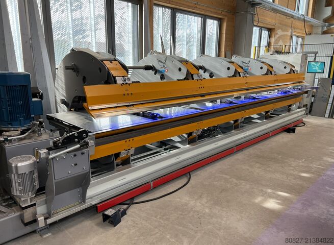 Double bending machine - long folding machine Thalmann AG TD 150