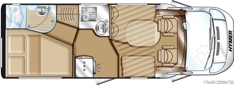 Teilintegriertes Wohnmobil HYMER/ERIBA Tramp CL 554 * Komfort-Line Paket*SAT+TV*