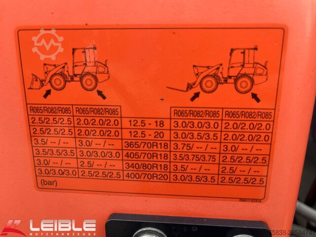 Radlader KUBOTA R082*Hydr.Schnellwechsler*Pal.Gabel*nur 539h*