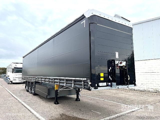 Auflieger mit Pritsche & Plane Schmitz Cargobull Curtainsider Euroliner