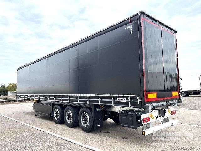 Auflieger mit Pritsche & Plane Schmitz Cargobull Curtainsider Euroliner