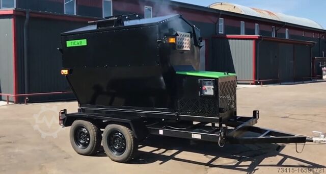 Asphalt hot box/ Thermobox/ Manufacturer TICAB Asphalt Hot Box/ Thermobox/ Manufacturer