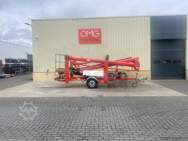 2015 Niftylift 170 HDACT, Anhänger-Arbeitsbühne, 17 Meter Niftylift 170 HDACT, Aanhanger hoogwerker, 17 meter