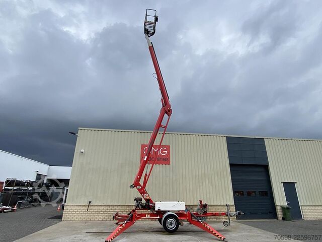 2015 Niftylift 170 HDACT, Anhänger-Arbeitsbühne, 17 Meter Niftylift 170 HDACT, Aanhanger hoogwerker, 17 meter