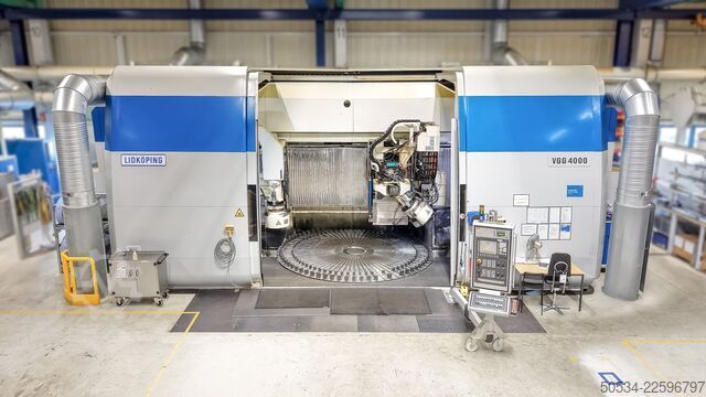 Vertical CNC Precision Grinding Center KMT LIDKÖPPING VGG 4000