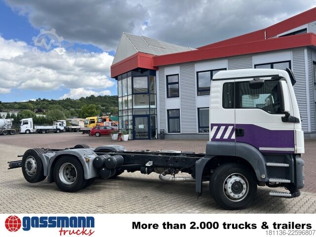 Truck chassis MAN TGS 26.320 6X2-4 BL, Lenk-/Liftachse,