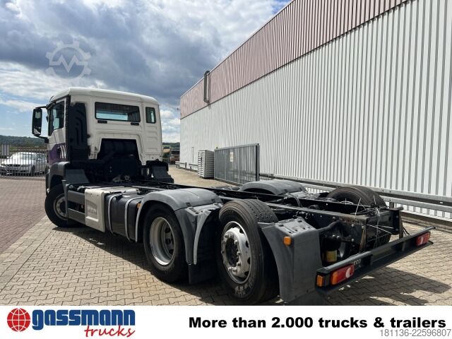 Truck chassis MAN TGS 26.320 6X2-4 BL, Lenk-/Liftachse,