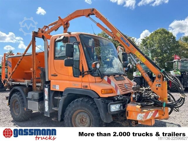 Special purpose truck Unimog U 300 4x4, Kommunalhydraulik, Zapfwelle