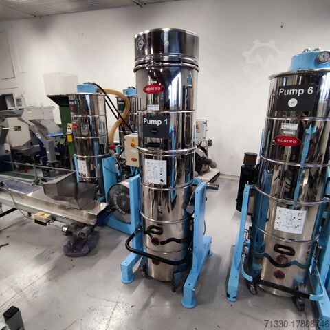 Vacuum pump with filter MORETTO FC41CPB, V7S60