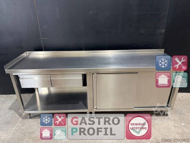 ARBEITSTISCH EDELSTAHL Rational 