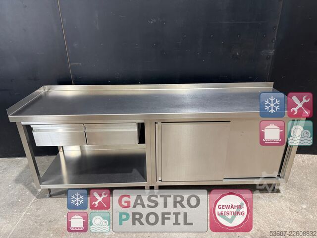 ARBEITSTISCH EDELSTAHL Rational 