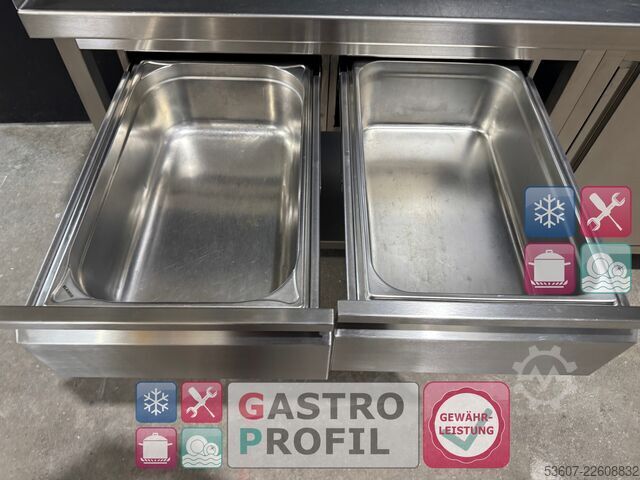 ARBEITSTISCH EDELSTAHL Rational 