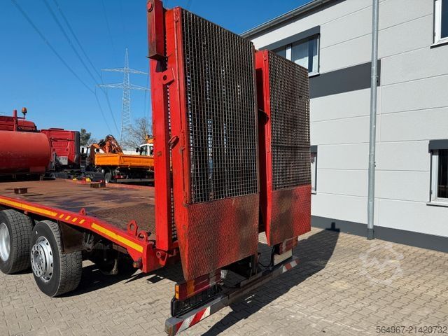 Wrecker MERCEDES-BENZ 2540 Actros Baumaschinetransporter hydr. Rampe