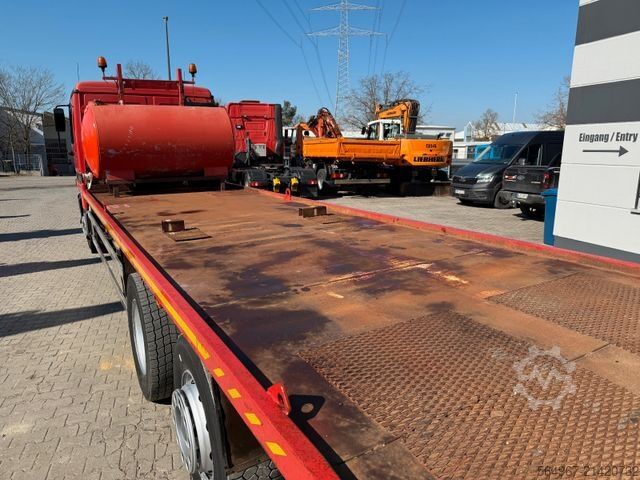 Wrecker MERCEDES-BENZ 2540 Actros Baumaschinetransporter hydr. Rampe