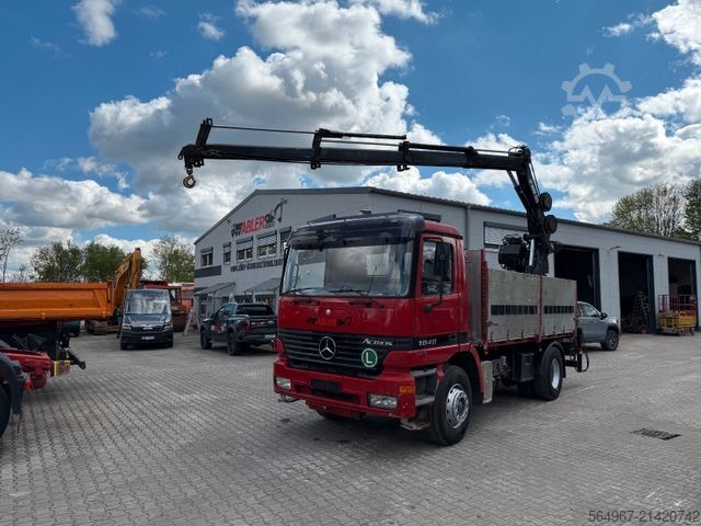 Kipper LKW MERCEDES-BENZ 1840 Actros 2Seiten-Kipper Kran Hiab 125-3 FunK