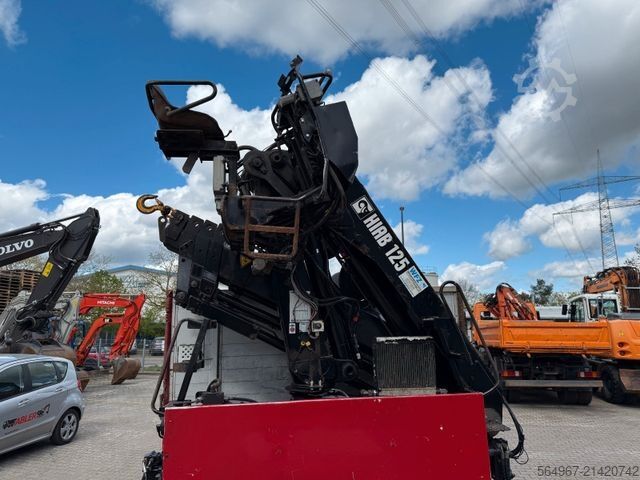 Kipper LKW MERCEDES-BENZ 1840 Actros 2Seiten-Kipper Kran Hiab 125-3 FunK