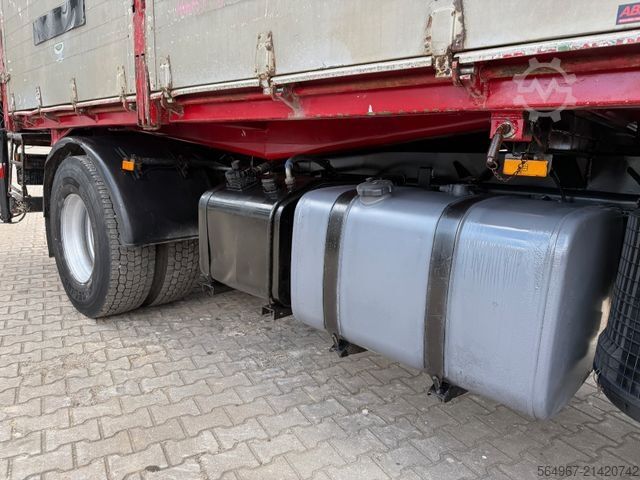 Kipper LKW MERCEDES-BENZ 1840 Actros 2Seiten-Kipper Kran Hiab 125-3 FunK