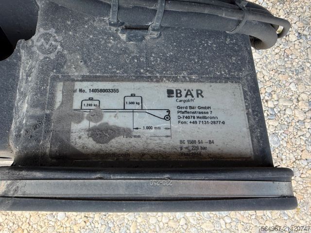 Flatbed truck with tarp VOLVO FH460 Pritsche Plane Bordw. Klima Retarder LBW