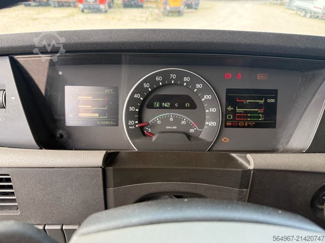 Flatbed truck with tarp VOLVO FH460 Pritsche Plane Bordw. Klima Retarder LBW