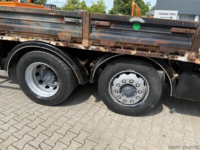 Wrecker MERCEDES-BENZ 2535 Actros MP1 Baumaschinentrans. KRAN + RAMPE