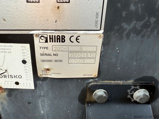 Wrecker MERCEDES-BENZ 2535 Actros MP1 Baumaschinentrans. KRAN + RAMPE