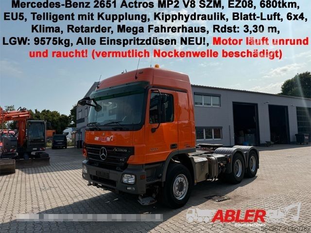 Standard SZM MERCEDES-BENZ 2651 Actros MP2 V8 Klima Retarder Mega Kipphydr.
