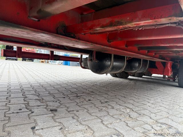 Low loader semitrailer MÜLLER-MITTELTAL TS3 hydr Rampen GIGANT LUFT
