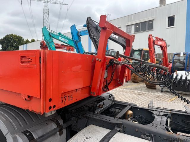 Low loader semitrailer MÜLLER-MITTELTAL TS3 hydr Rampen GIGANT LUFT