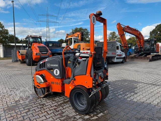 Walzenzug HAMM HD10 C VT Kombiwalze neues Modell