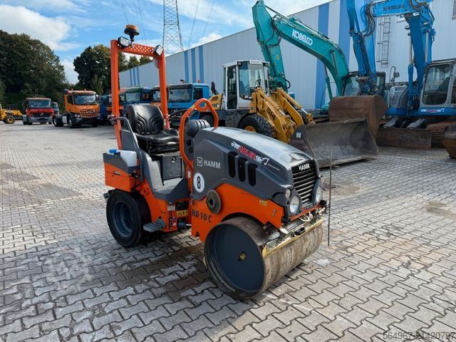 Walzenzug HAMM HD10 C VT Kombiwalze neues Modell