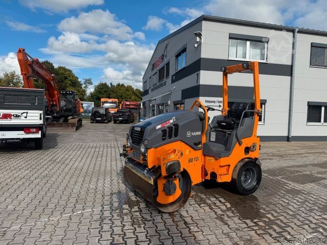 Single drum roller HAMM HD12i VT Kombiwalze neues Modell