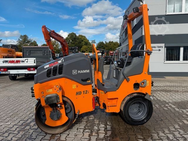 Single drum roller HAMM HD12i VT Kombiwalze neues Modell