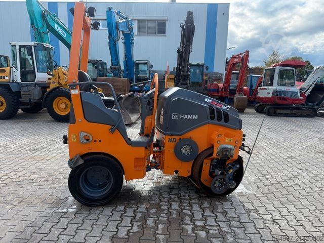 Single drum roller HAMM HD12i VT Kombiwalze neues Modell