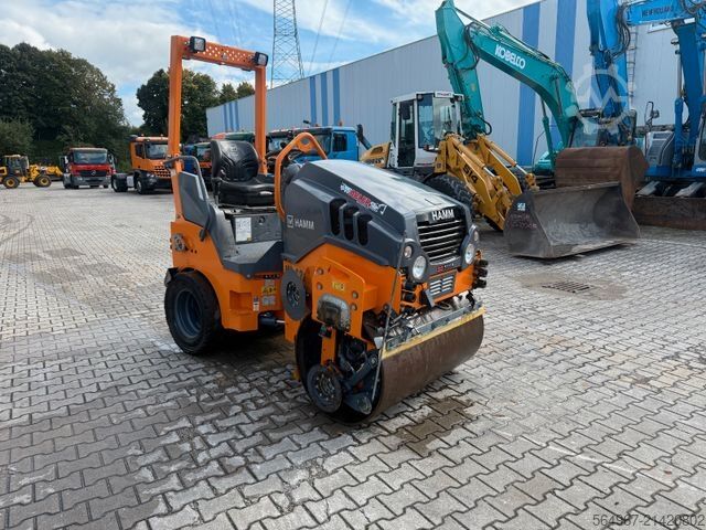 Single drum roller HAMM HD12i VT Kombiwalze neues Modell