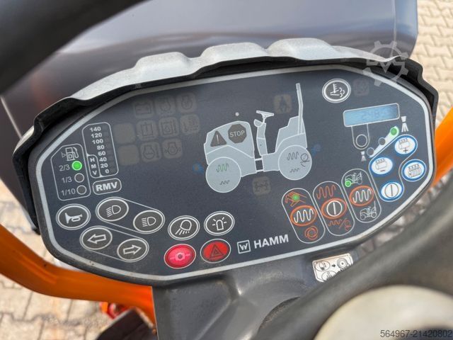 Single drum roller HAMM HD12i VT Kombiwalze neues Modell