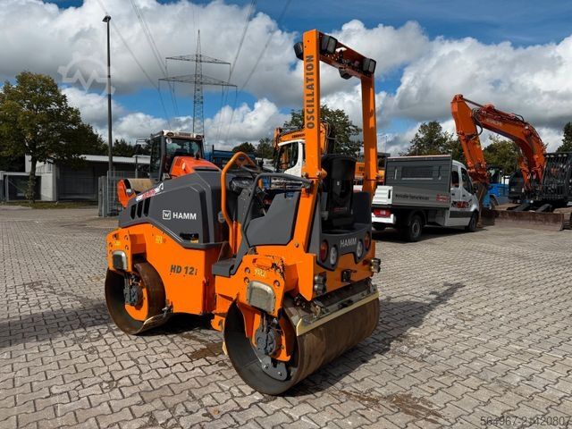 Walzenzug HAMM HD12i VO VIO Oszillation Tandemwalze TOP