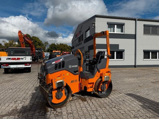 Walzenzug HAMM HD12i VO VIO Oszillation Tandemwalze TOP