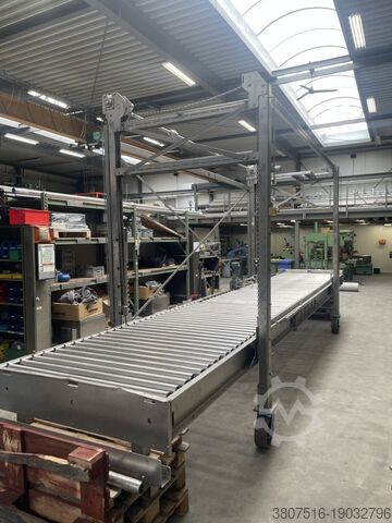 Angetriebenes Rollenförderband Van der Meijden Machines Powered roller conveyor belt