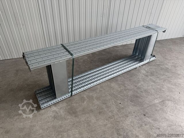 Steckregal META CLIP / Rahmenprofil: N 2.000 x800 mm