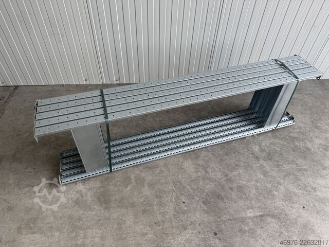 Steckregal META CLIP / Rahmenprofil: N 2.000 x800 mm