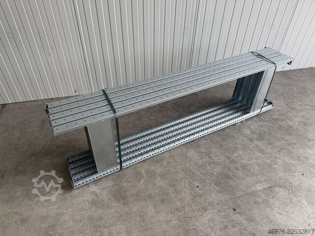 Steckregal META CLIP / Rahmenprofil: N 2.000 x800 mm