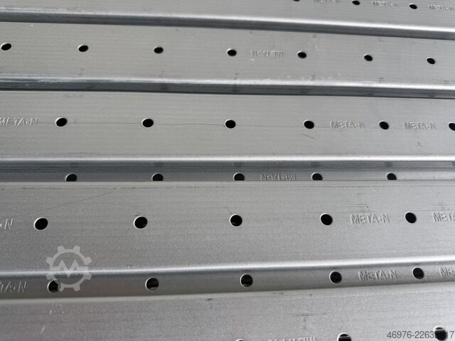 Steckregal META CLIP / Rahmenprofil: N 2.000 x800 mm