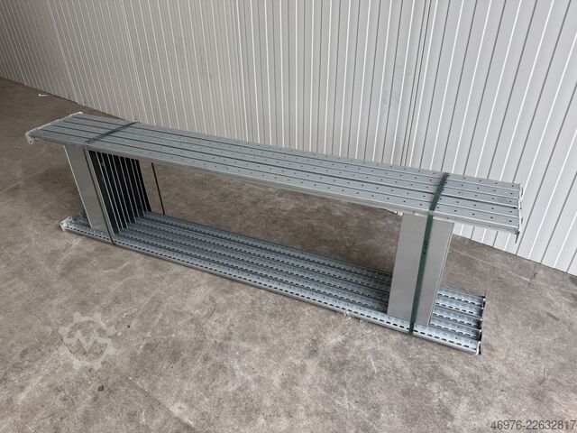 Steckregal META CLIP / Rahmenprofil: N 2.000 x800 mm