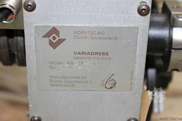 Addressing Machines Buhrs VARIADRESS KR 2 II - 01
