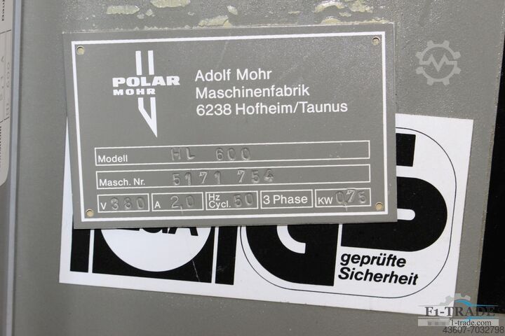 Stack Lifts Polar Mohr HL 600