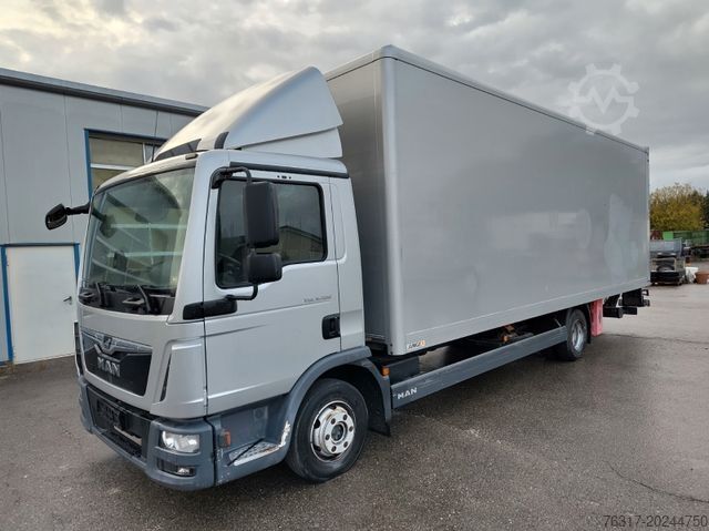 Box van MAN TGL 8.180 Koffer 7,20 m, E6, LBW Palfinger 1 to.