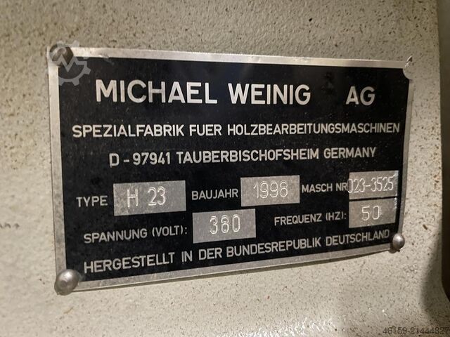 Moulder WEINIG HYDROMAT  (8 spindle)