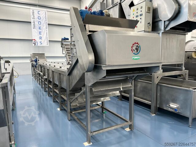 Linearer Kocher aus Edelstahl  