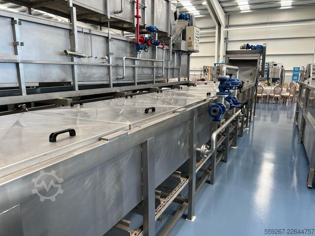 Linearer Kocher aus Edelstahl  